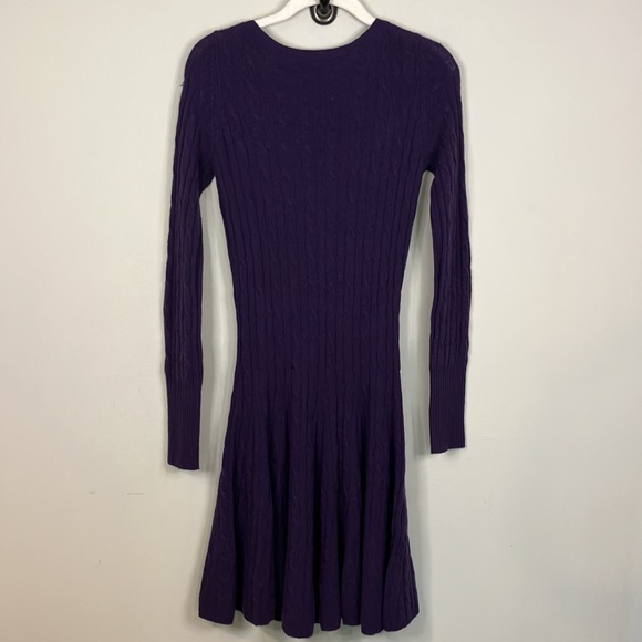 Autumn Cashmere cable knit sweater dress - Picture 2 of 7